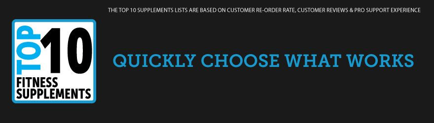 Top 10 Fitness Supplement Lists